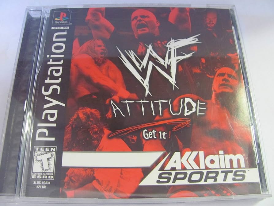 PlayStation - PS★WWF ATTITUDE 海外版 北米版 ハガキ付 Amazon.com: WWF Attitude (Renewed) : Video Games